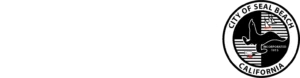 Official seal of the City of Seal Beach, California, featuring the text "CITY OF SEAL BEACH" at the top, "CALIFORNIA" at the bottom, "INCORPORATED 1915" in the center, and imagery of a sea lion, sailboats, and fish within a circular emblem.
